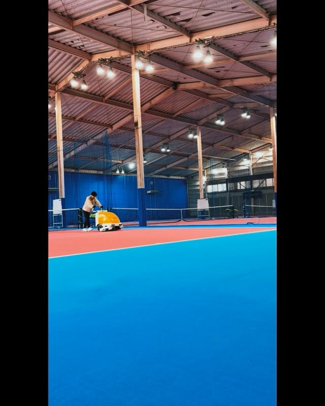 カーペットコート毎朝の掃除